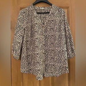 Maurices women’s leopard print top